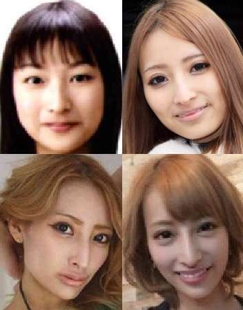 整形していない有名人