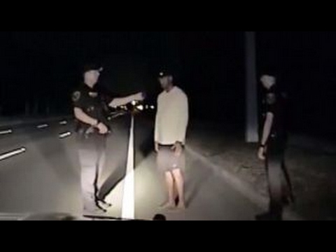 Dashcam video released of Tiger Woods' DUI arrest - YouTube