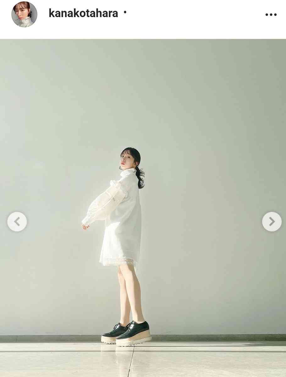 田原俊彦の長女・田原可南子、純白ミニワンピで美脚披露「天使が降臨したみたい」「めっちゃ可愛い」