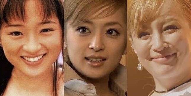 整形していない有名人