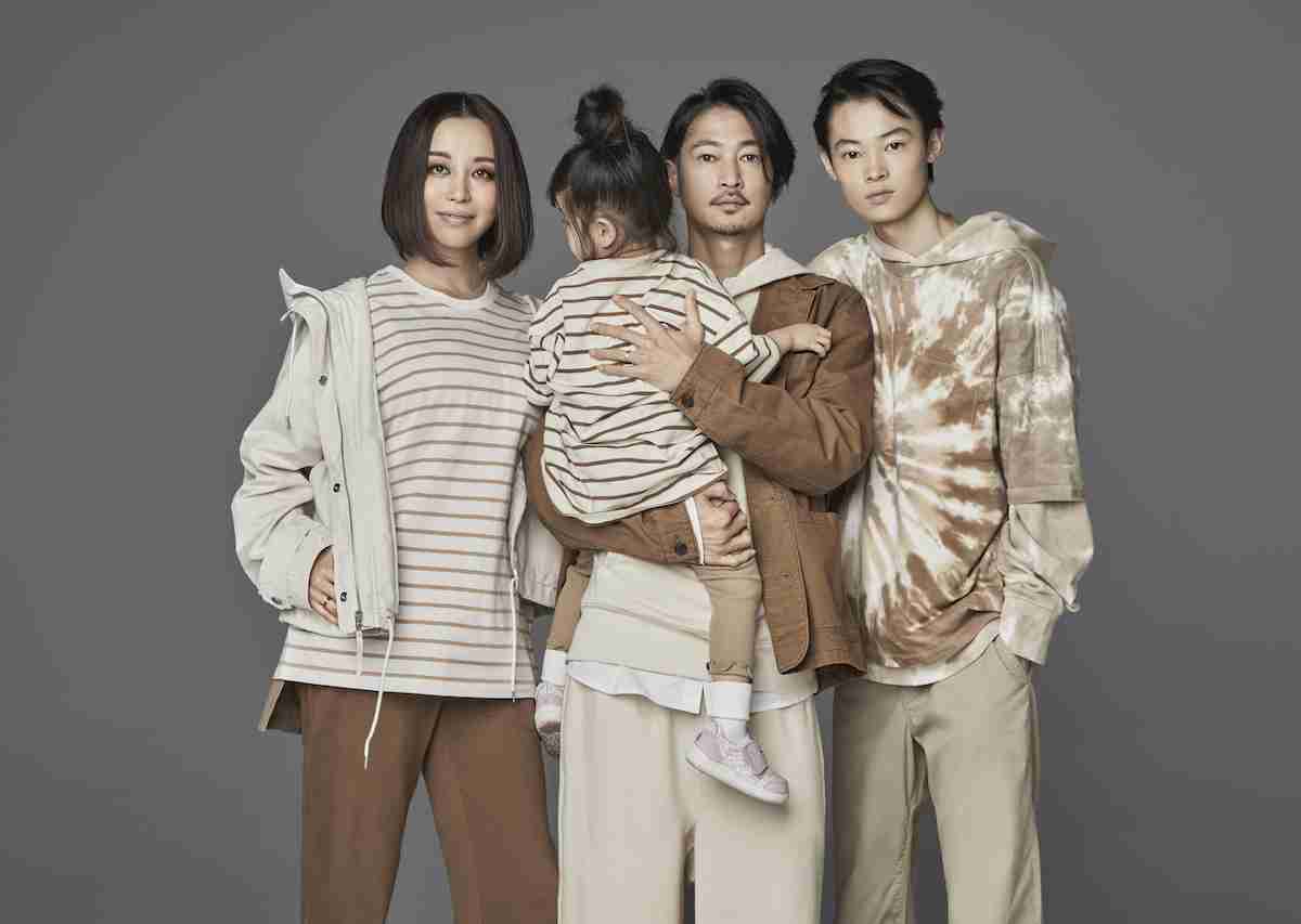 窪塚洋介ファミリーが「ギャップ」の広告塔に 初の家族共演