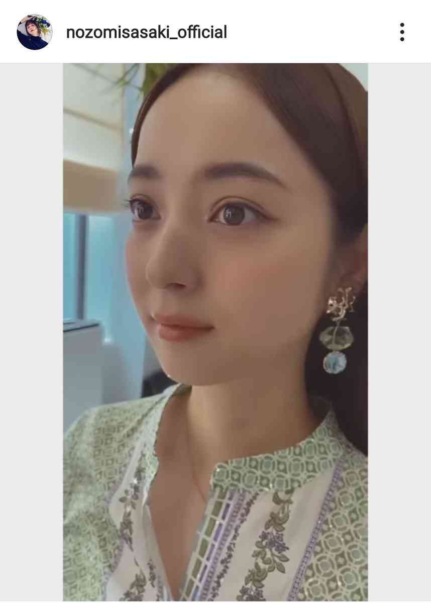 佐々木希、トリーバーチの服&洗練ヘアメイク姿を公開「女神ですか」「目の保養」