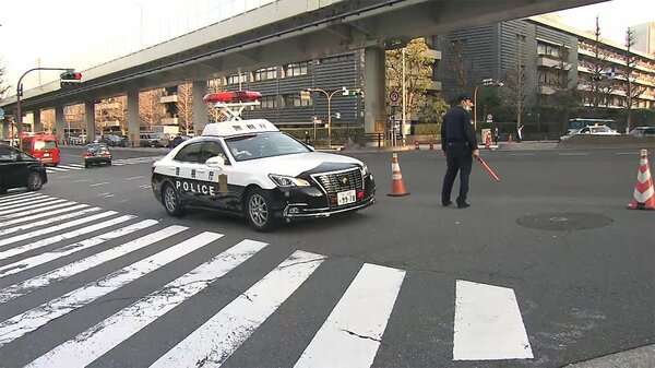 【速報】皇居近くで“異臭騒ぎ”　「ガスの臭いがする」と通報