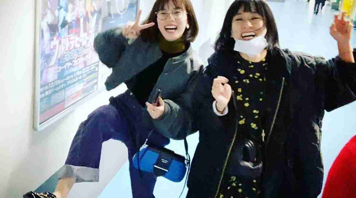 有名人の仲良しツーショットの画像