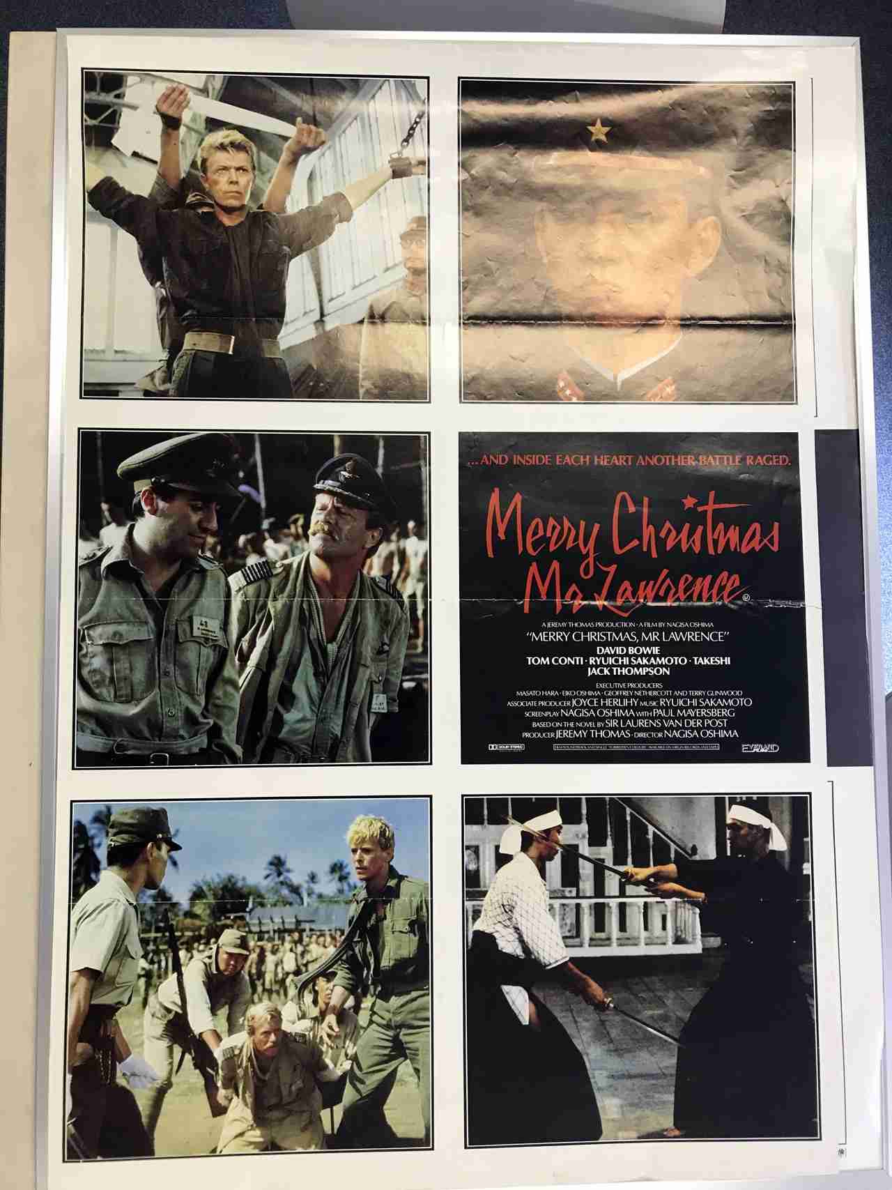 「戦場のメリークリスマス」貴重1点ポスター盗難