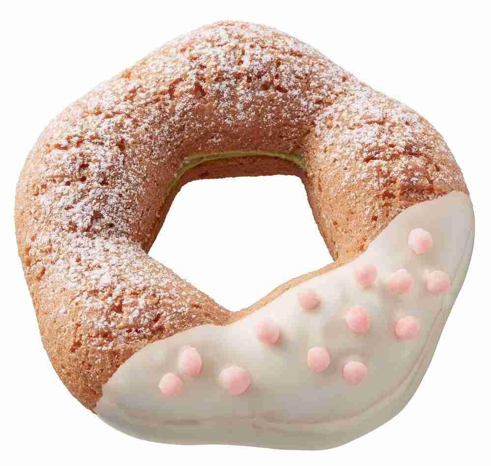 ミスド×祇園辻利の新作は「咲く抹茶」、桜あんやわらびもちを合わせた限定ドーナツ