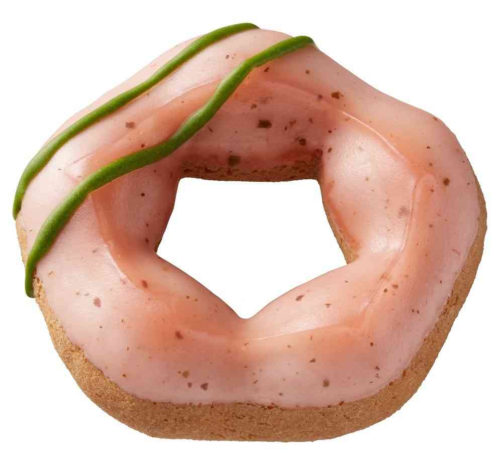 ミスド×祇園辻利の新作は「咲く抹茶」、桜あんやわらびもちを合わせた限定ドーナツ