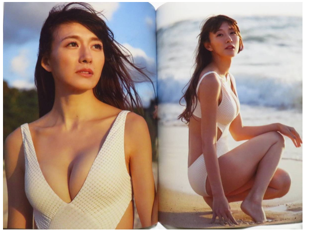 大島由香里　変顔ショットで写真集再重版報告「いい顔してる～」「悪可愛い」の声