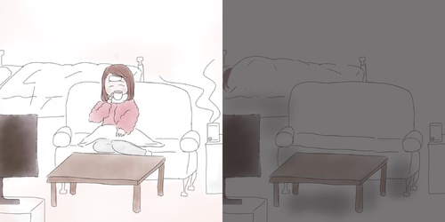 「生理休暇」の比較イラストが話題 重い人からは「的確すぎる」 - ライブドアニュース