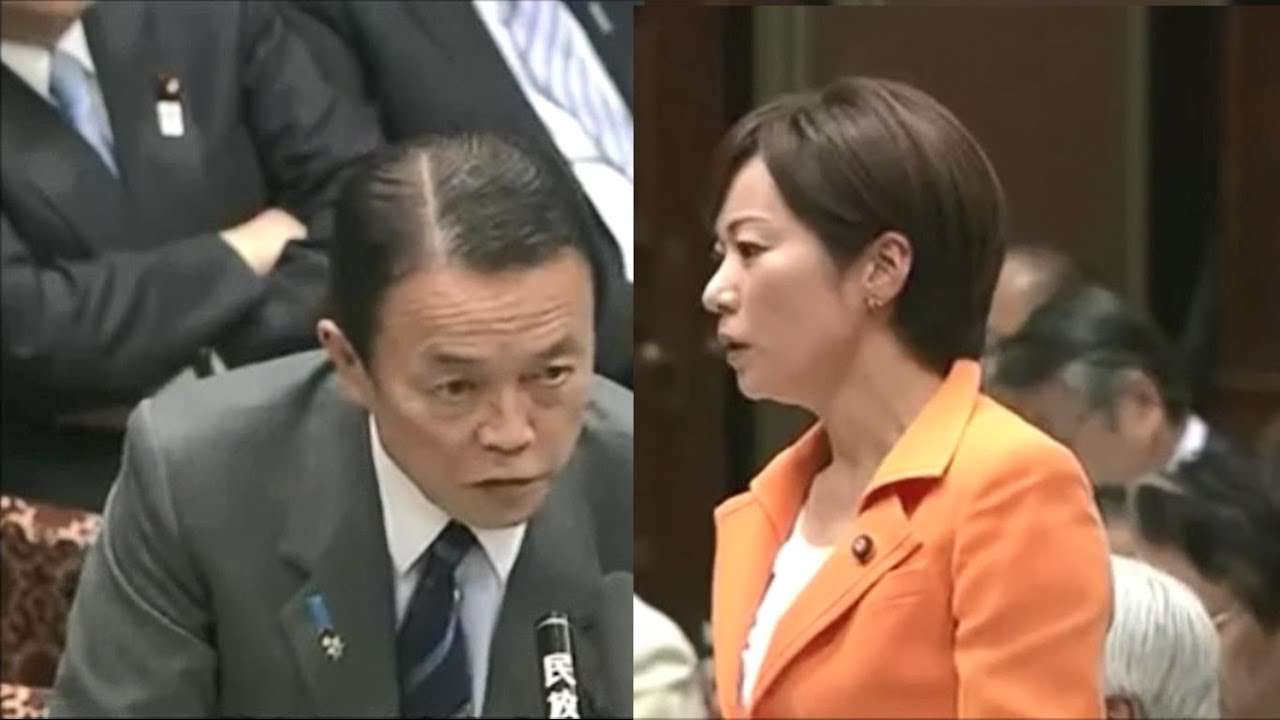 【これぞ野党！】麻生も絶賛の民主党議員！なぜ民主党にいた？と誰もが思う神質疑！ - YouTube