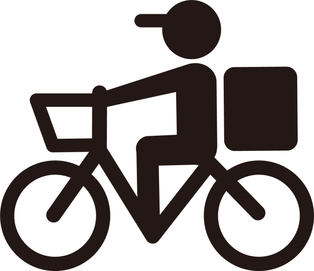 食事宅配の自転車に「背番号」…都内で歩行者との事故続出、配達員特定しやすくする狙い