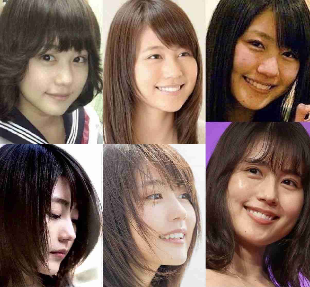 整形していない有名人