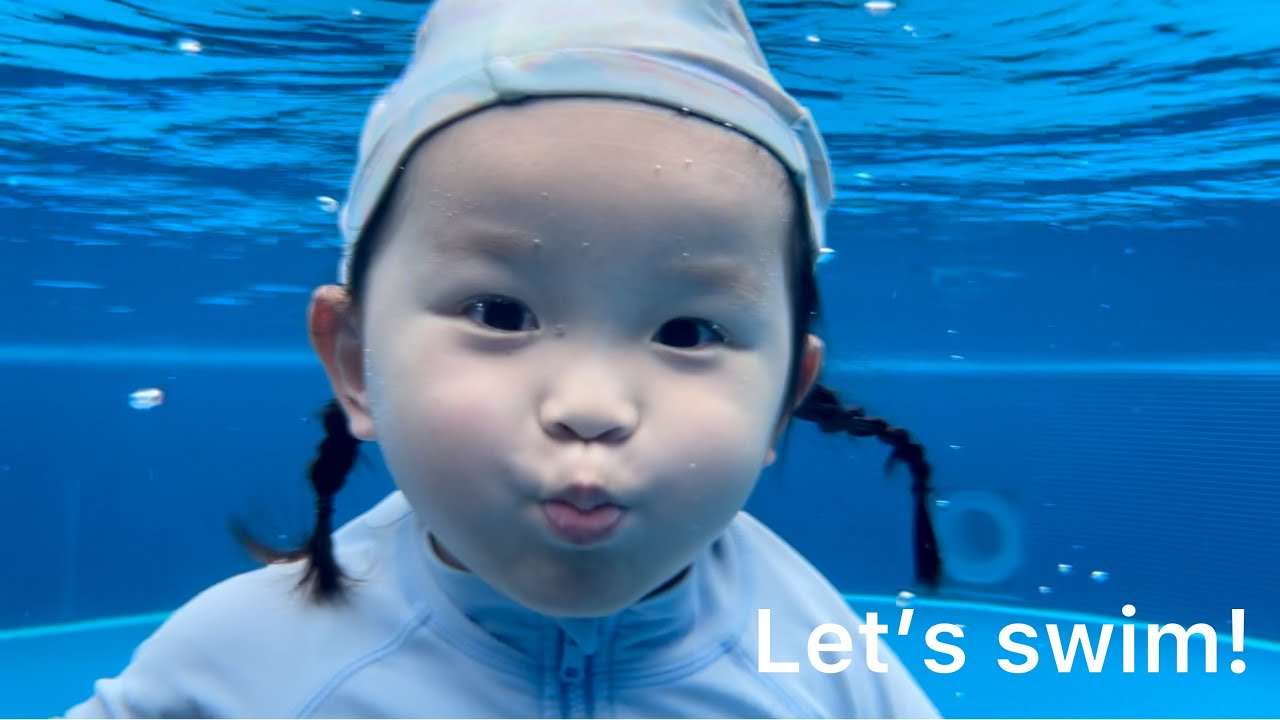 泳ぐの大好き?ベビースイミング　2歳9ヶ月　村方乃々佳　노노카  I love swimming? Baby swimming 2years and 9months nonokamurakata - YouTube