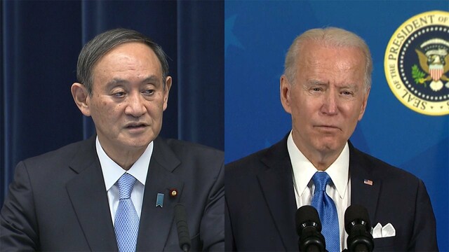 4月前半にも日米首脳会談　訪米前にワクチン接種へ（フジテレビ系（FNN）） - Yahoo!ニュース