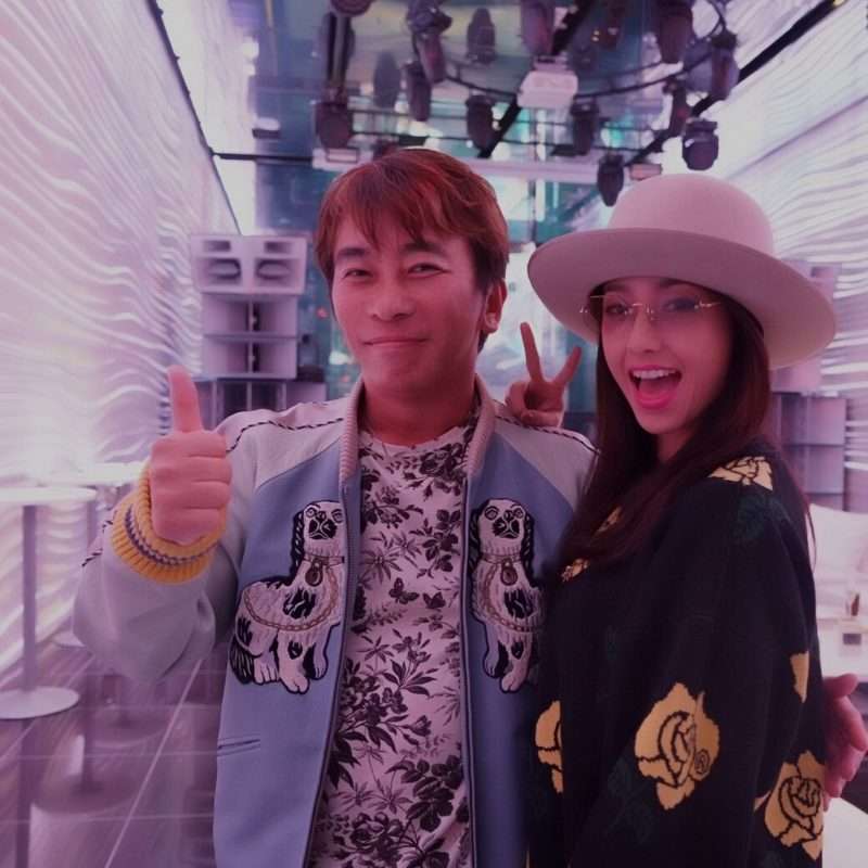 有名人の仲良しツーショットの画像