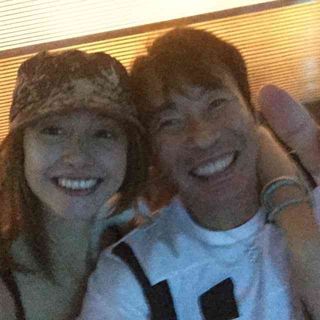 有名人の仲良しツーショットの画像