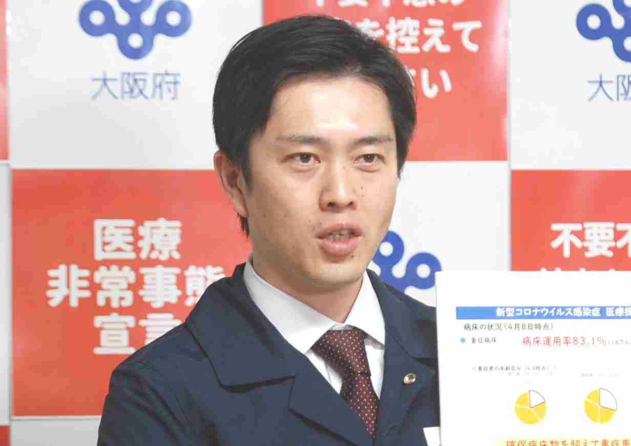 吉村洋文知事　大阪感染1208人、減少なければ「社会全体を止めねば」（日刊スポーツ） - Yahoo!ニュース
