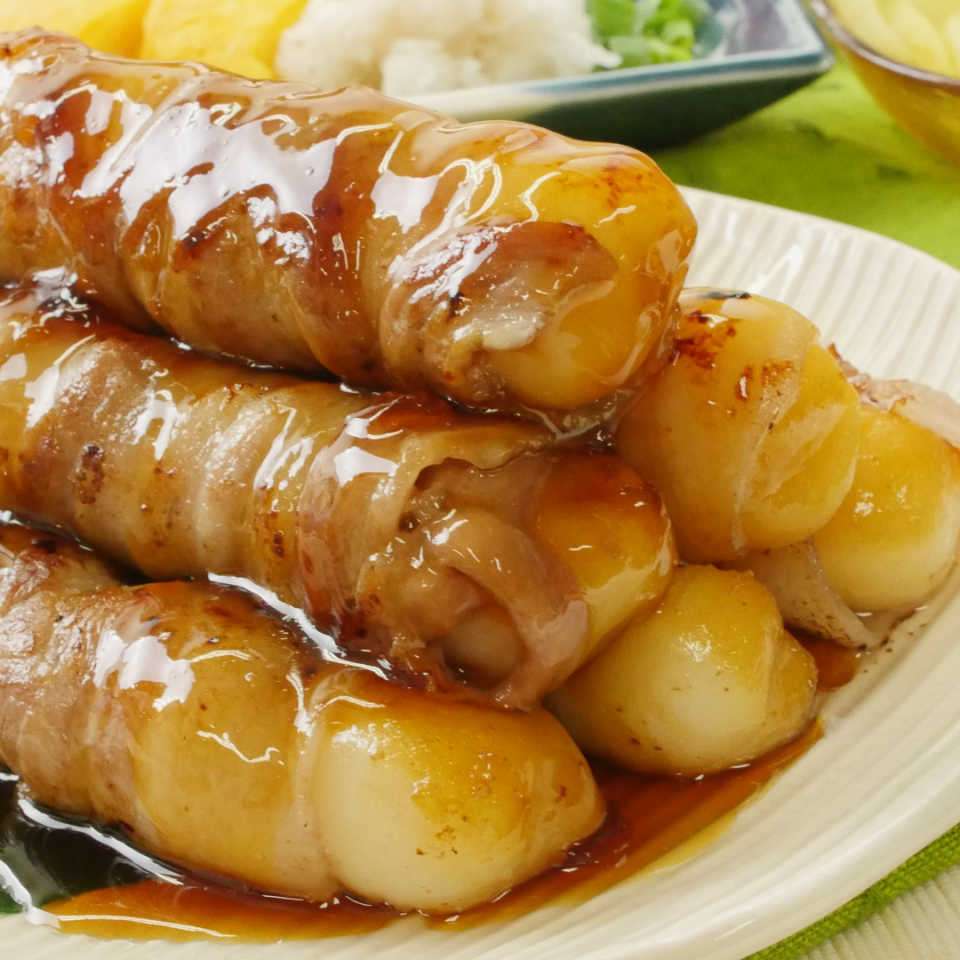 豚バラで巻いたら美味しいもの