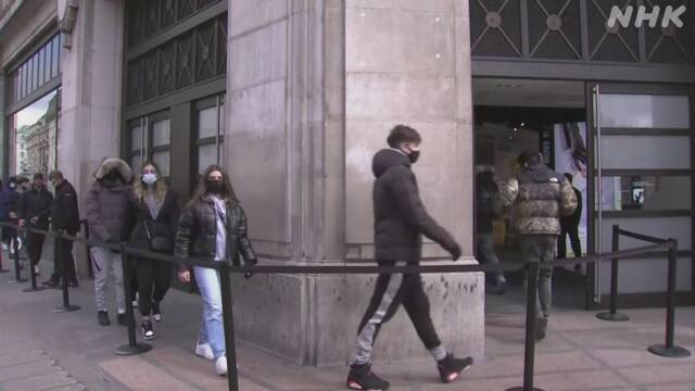 英 ワクチン接種進みロンドンなどで小売店が12日から営業再開 | 新型コロナ ワクチン（世界） | NHKニュース