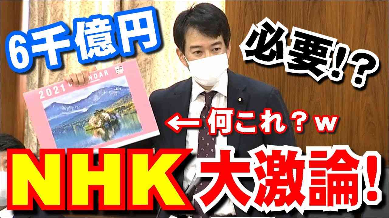NHK大激論！6000億円必要！？⚡3/30のやなチャン国会質疑！#参議院 #国会中継 #総務委員会 - YouTube