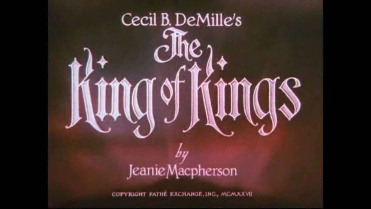 Full Movie (silent movie), King of Kings 1927, Great film :) - YouTube