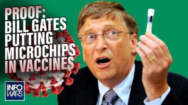 PROOF: Bill Gates Putting Implantable Chips In Vaccines
