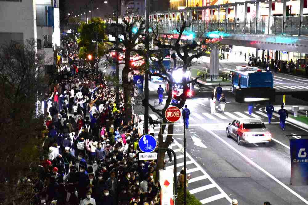 大都市・名古屋に聖火 「密回避」ままならず対策難航