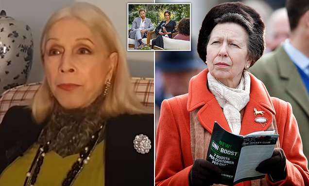 Lady Colin Campbell claims Princess Anne is royal accused of racism by Harry and Meghan | Daily Mail Online