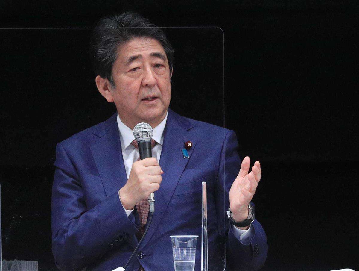 「枝野さん、議論しろよ」　安倍前首相が憲法シンポで改憲議論呼びかけ - 産経ニュース