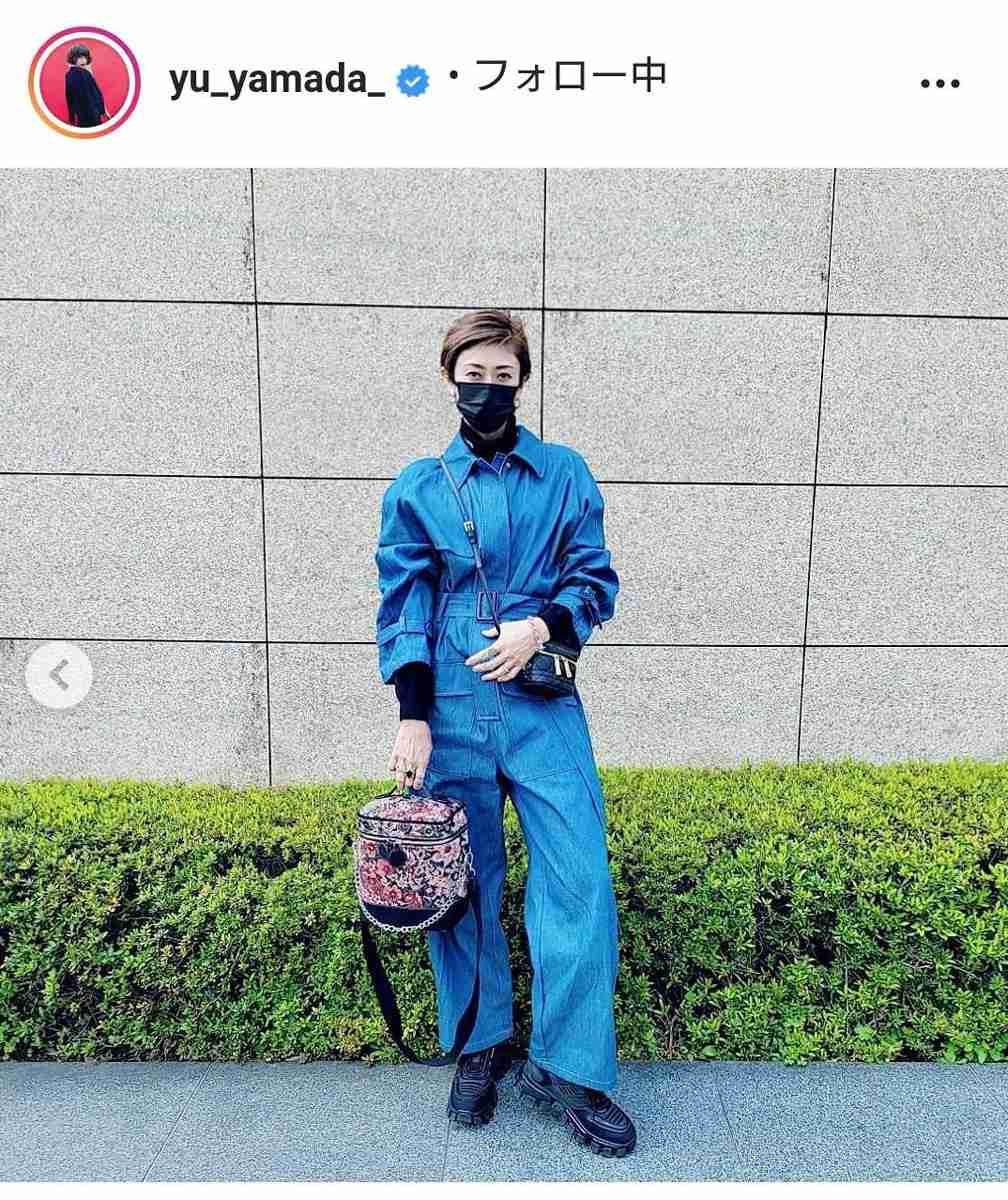 山田優、つなぎのハイレベル私服コーデを披露「優ちゃんだから着こなせてる」