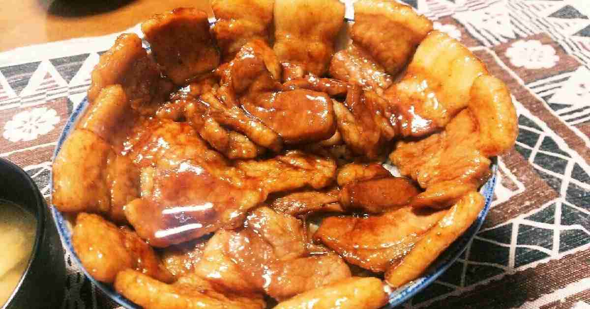 【十勝帯広豚丼】北海道有名店の味を再現 by ーHYamaー 【クックパッド】 簡単おいしいみんなのレシピが349万品