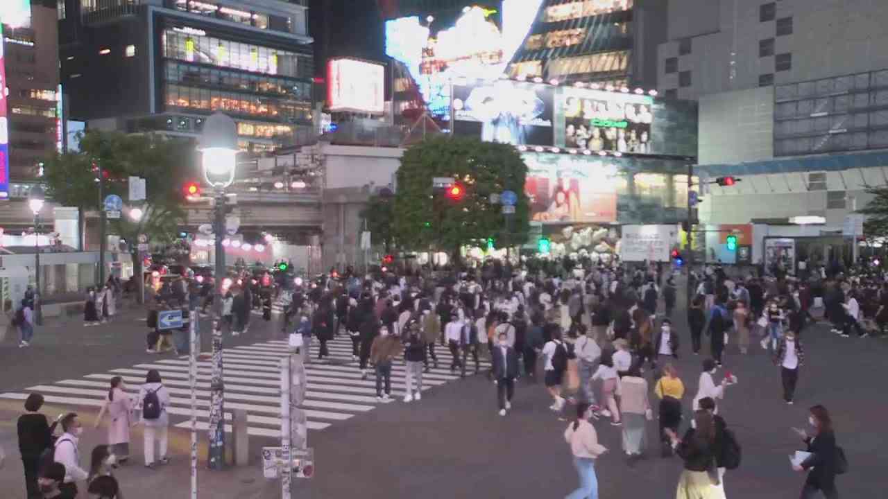 【LIVE】渋谷スクランブル交差点 ライブカメラ / Shibuya Scramble Crossing Live Camera - YouTube