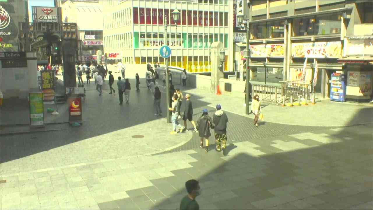【LIVE】 道頓堀  ライブカメラ osaka Dotonbori Livecamera - YouTube