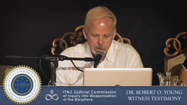 Dr Robert O Young - ITNJ Judicial Commission of Inquiry Into Weaponization of the Biosphere