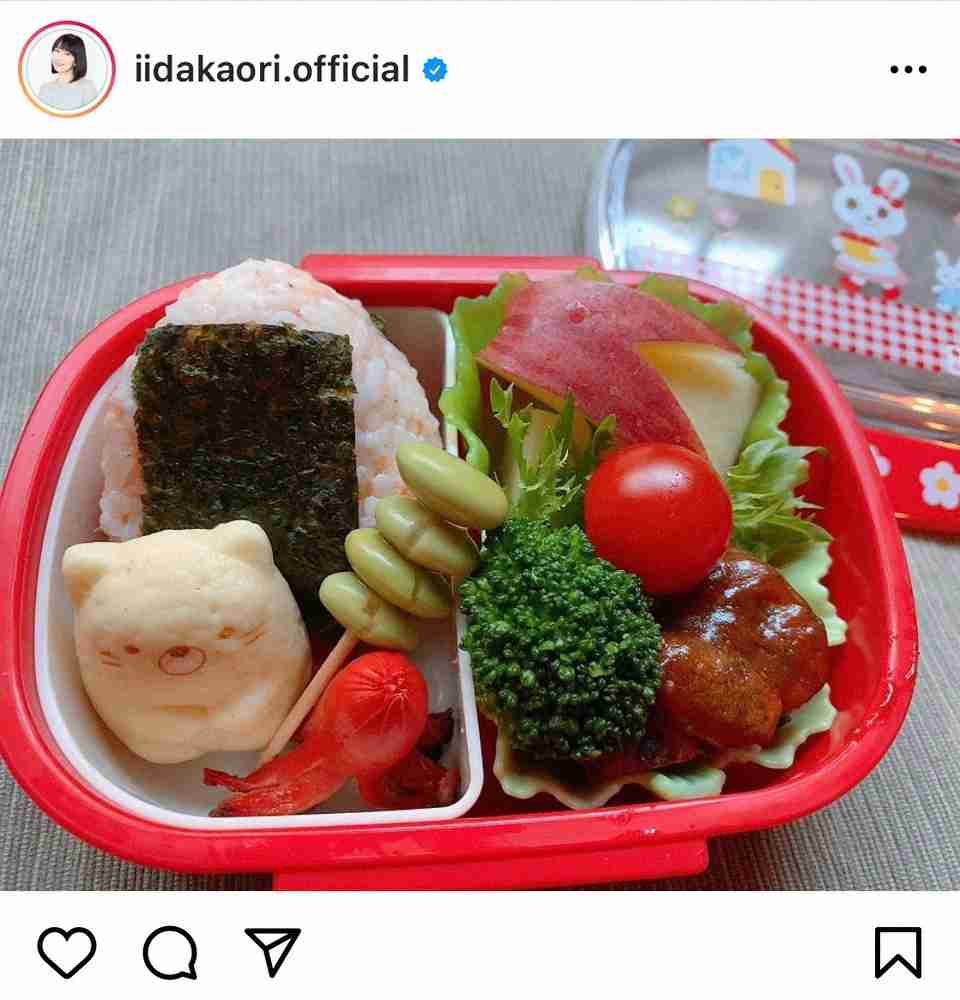 飯田圭織 3歳娘に作った初めてのお弁当披露 悩みも告白「量がわからないのです」