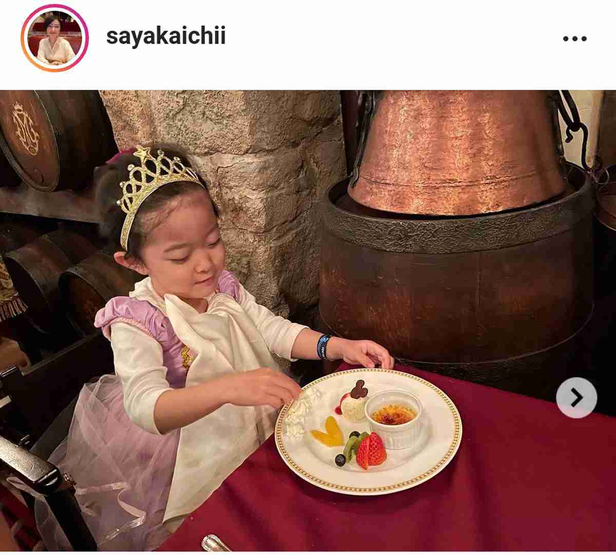 市井紗耶香、三女が4歳迎えTDS満喫の顔出しショット公開「この笑顔を見れただけですべてチャラ」