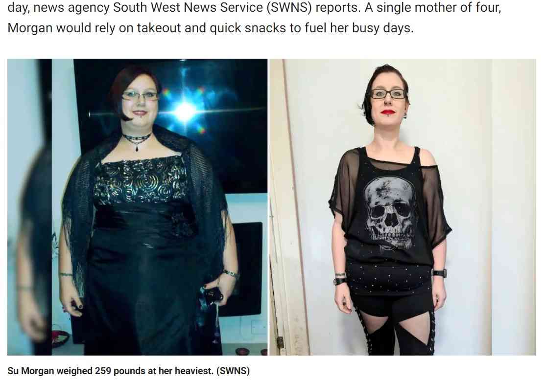 【海外発！Breaking News】大好きなヘビメタで110キロ超から64キロまで大減量した女性　「お腹の皮は努力の証」（英） | Techinsight（テックインサイト）|海外セレブ、国内エンタメのオンリーワンをお届けするニュースサイト
