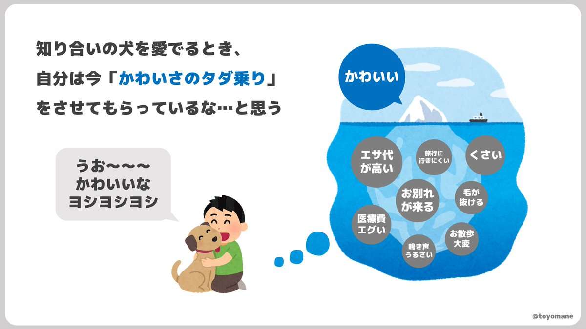 知人の犬を撫でるのは「かわいさのタダ乗り」？　非・飼い主の気持ちを表すイラストに反響→飼い主側の意見は？