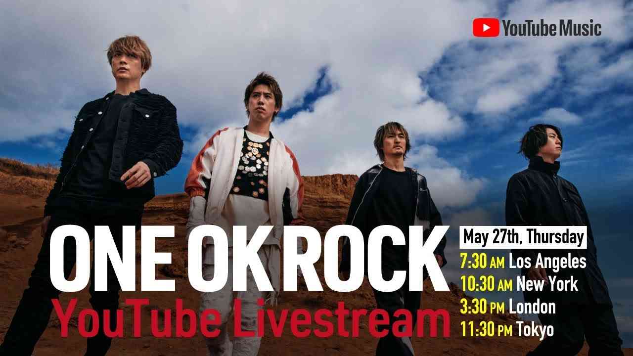 ONE OK ROCK YouTube Livestream - YouTube