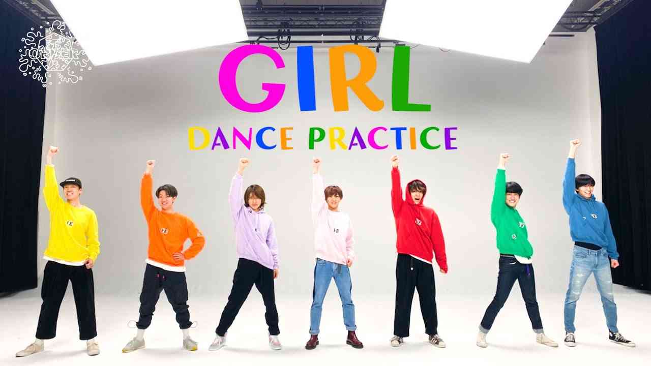 7ORDER「GIRL」Dance Practice - YouTube