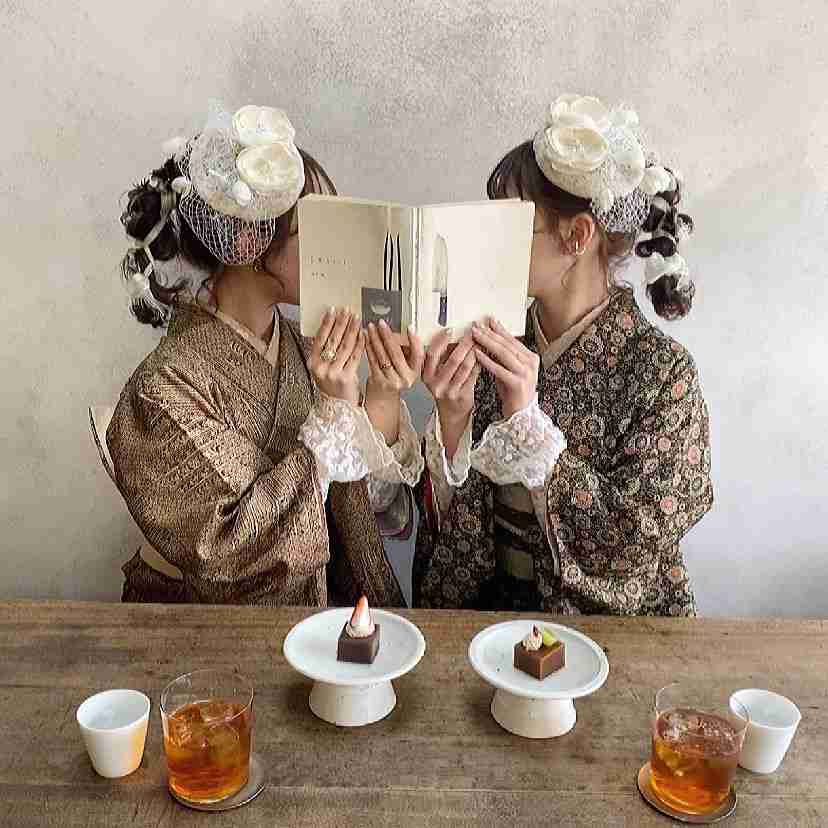 インスタで話題【レトロ着物】が可愛い♡
