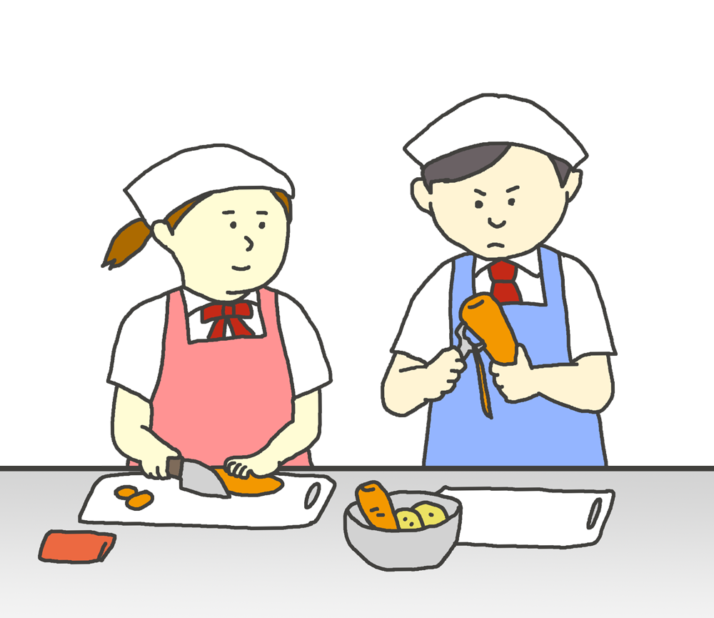 調理実習の思ひ出
