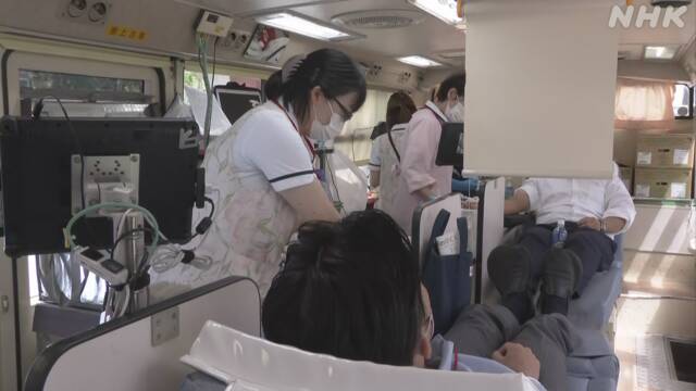 献血への協力呼びかけ コロナ影響で医療に支障のおそれ 赤十字 | 新型コロナウイルス | NHKニュース