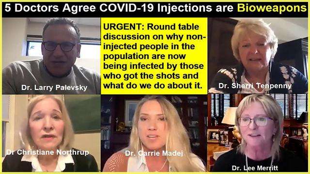 URGENT! 5 Doctors Agree that COVID-19 Injections are Bioweapons and Discuss What to do About It