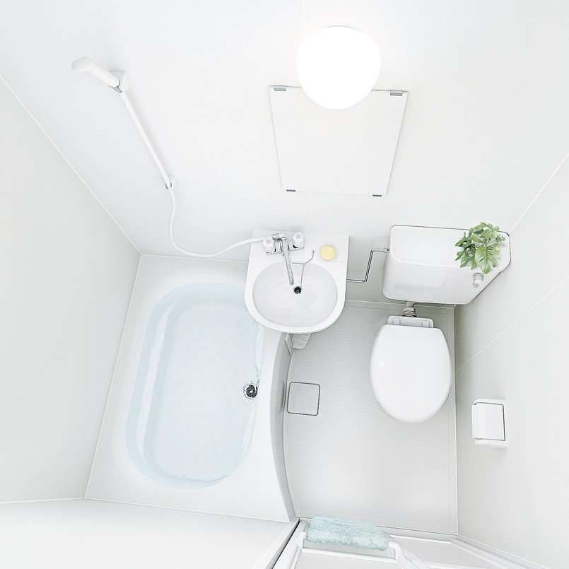 ユニットバスの物件にお住まいの方　[トイレとお風呂共同]