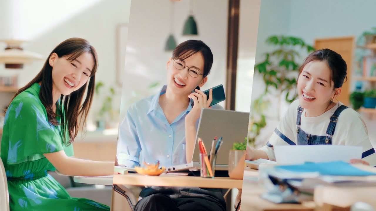 綾瀬はるか、リモートワークする女性を1人3役　「コカ・コーラ ゼロ キャンペーン」新CM - YouTube