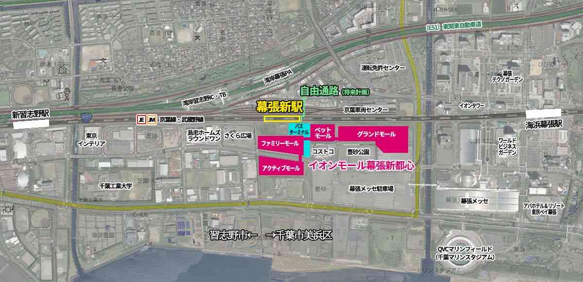 京葉線「幕張新駅」の駅名募集、早くもネット上で大喜利「幕張ニッセ」「幕張メッセここじゃないよ駅」