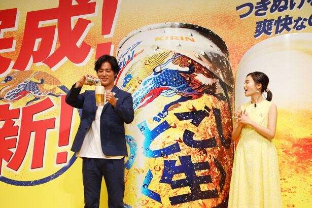 ビアソムリエ取得の桐谷健太、豊富な知識披露するも小島瑠璃子から「泡がダイナミックな感じ（笑）」