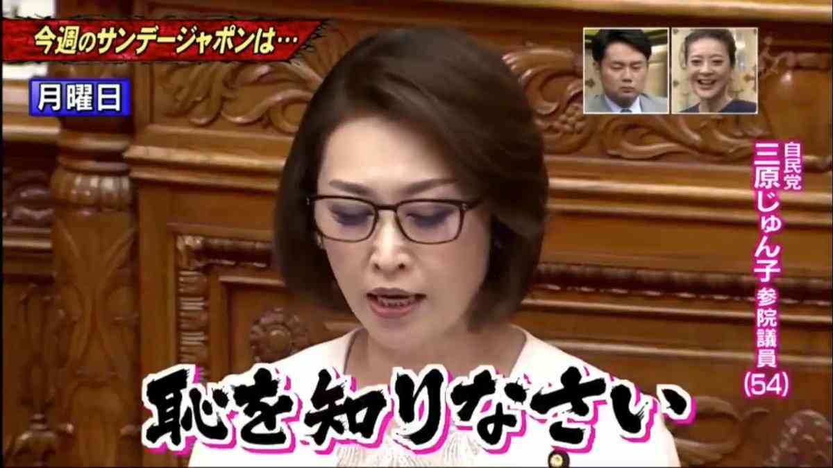 三原じゅん子副大臣が委員会に来ないと大騒動に 法案審議が途中ストップ