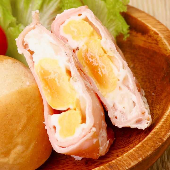 簡単にできる！ レンジで半熟ハムエッグのレシピ動画・作り方 | DELISH KITCHEN